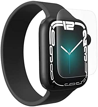 ZAGG InvisibleShield Ultra Clear for Apple Watch Series 7 & Series 8 Watch Size: 45mm Face, Virtually Indestructible