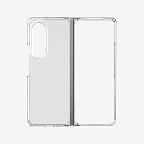 Tech21 Evo Clear for Samsung Galaxy Z Fold 3 – Phone Case with 12ft Drop Protection