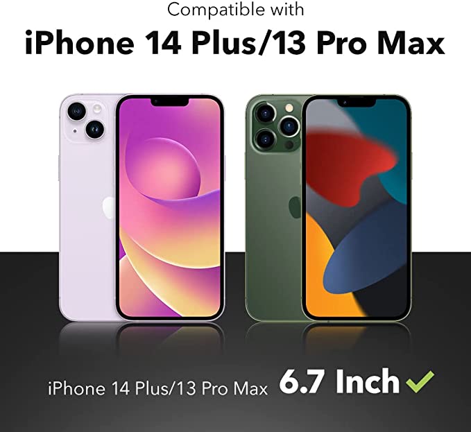 ZAGG InvisibleShield Glass XTR2 Screen Protector For iPhone 14 Plus With New Anti-reflective Technology, Anti-dust installation, And Ultra Strong Hexiom Impact Technology