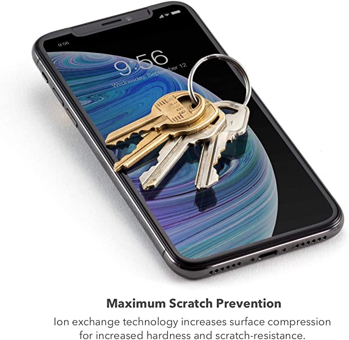 ZAGG InvisibleShield Glass Elite Screen Protector - Made for Apple iPhone 11 Pro - Case Friendly Screen - Impact & Scratch Protection