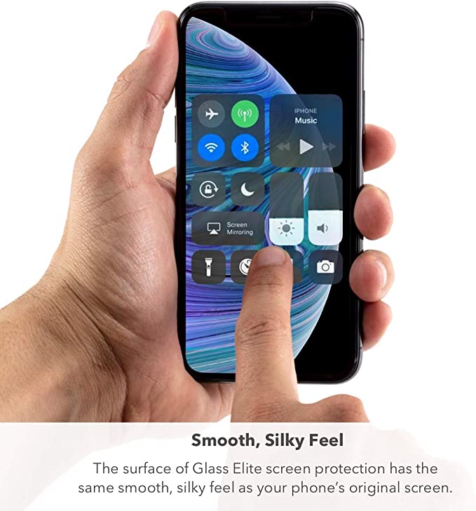 ZAGG InvisibleShield Glass Elite Screen Protector - Made for Apple iPhone 11 Pro - Case Friendly Screen - Impact & Scratch Protection