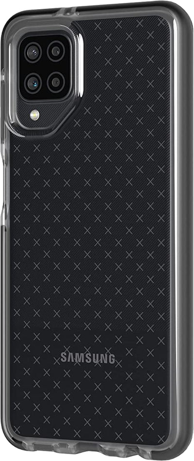 Tech21 Evo Check for Samsung Galaxy A12 – Phone Case with 12ft Drop Protection Black