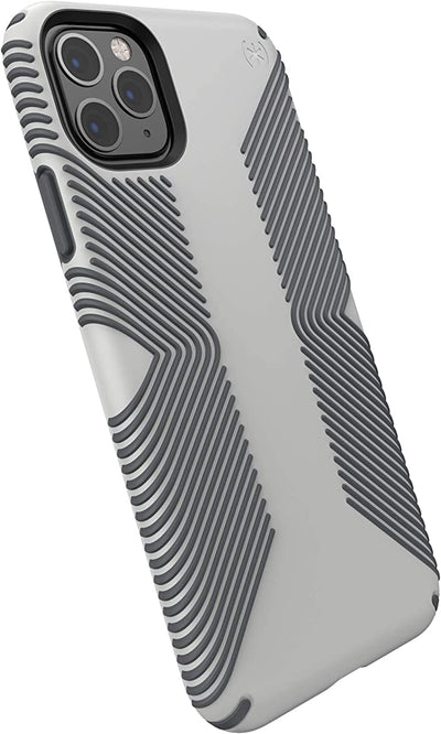 Speck Presidio Grip iPhone 11 PRO Max Case, Marble Grey/Anthracite Gre