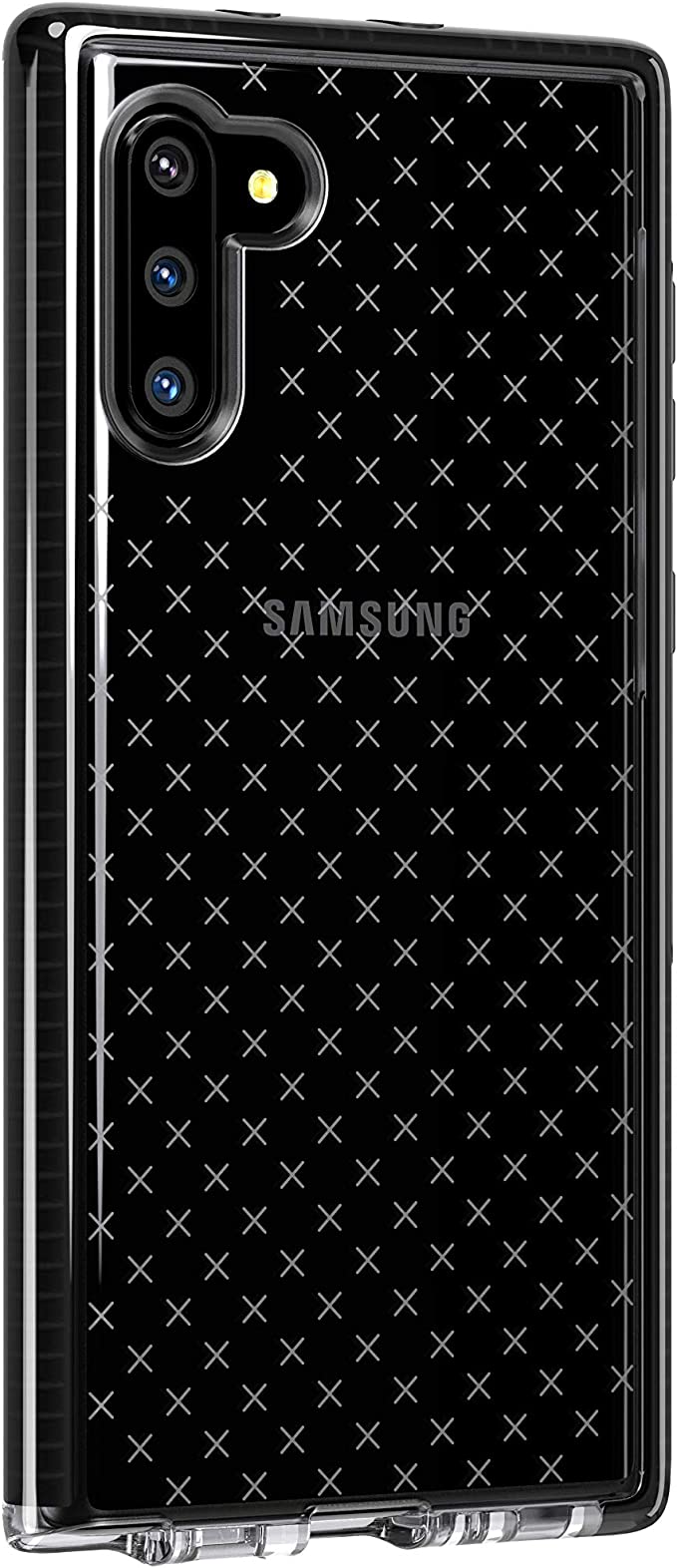 Tech21 Evo Check Phone Protector Case for Samsung Note10 - Smokey/Black