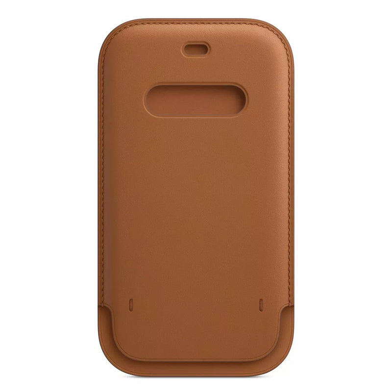 Apple iPhone 12 / 12 Pro Leather Sleeve with MagSafe - Saddle Brown