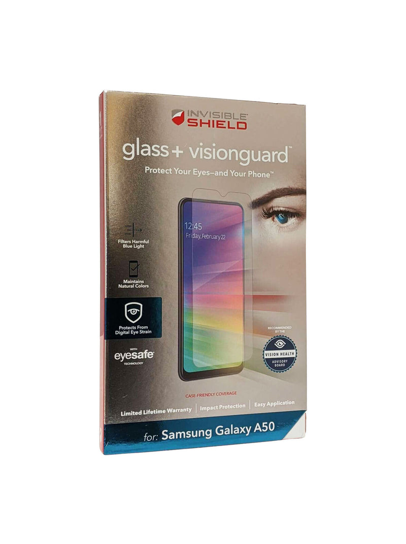 InvisibleShield Glass+ VisionGuard Screen Protector for Galaxy A50