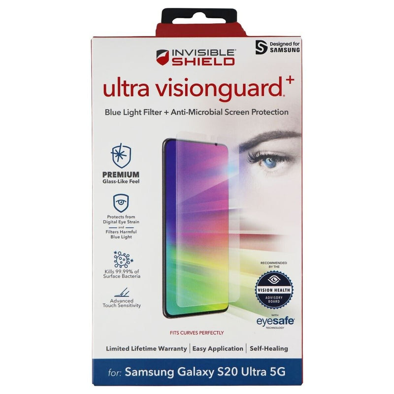 ZAGG InvisibleShield (Ultra VisionGuard+) for Samsung Galaxy S20 Ultra 5G