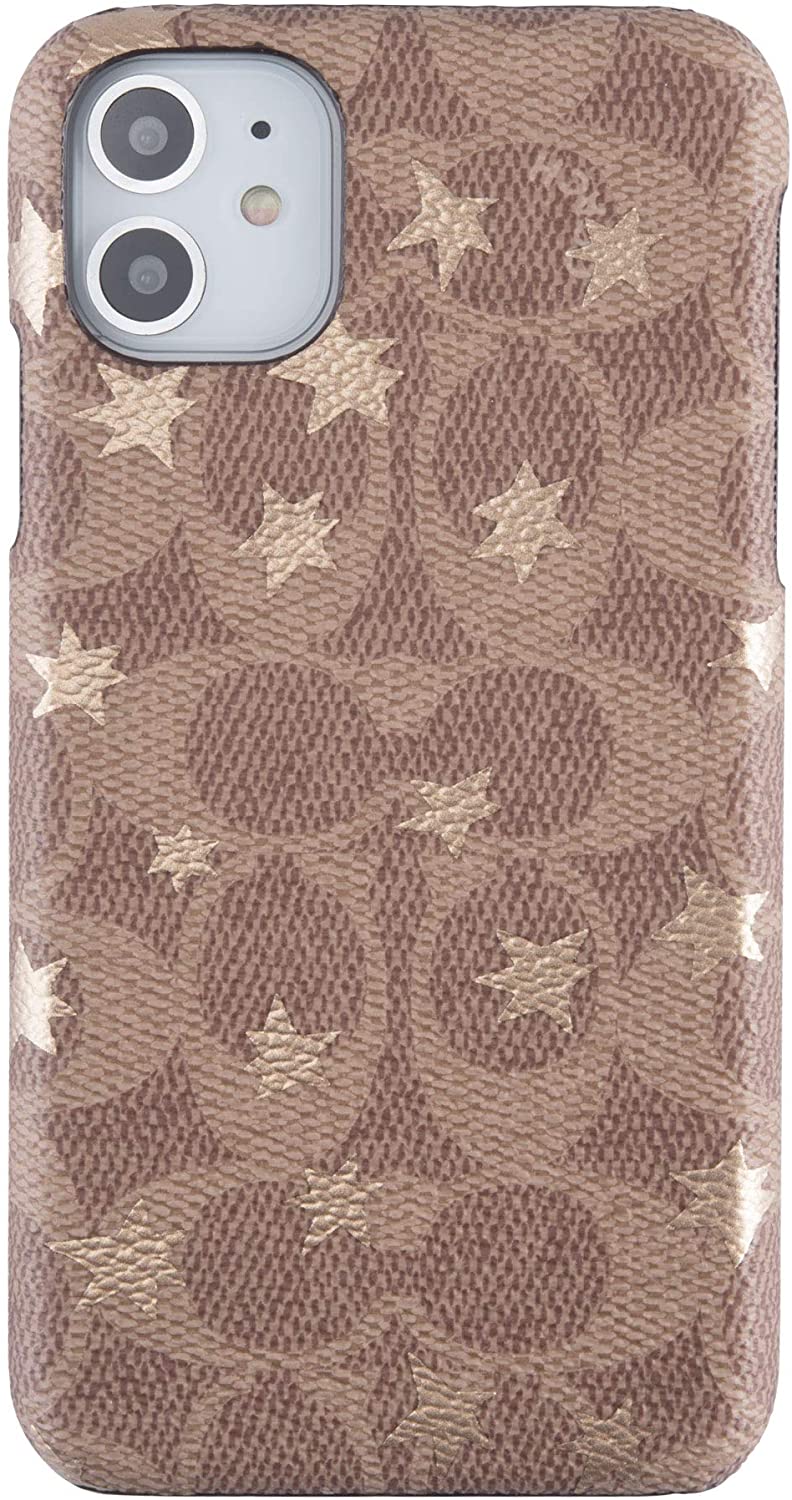 Coach iPhone 11 Pro Coach Slim Wrap (Khaki/Gold Foil Stars)